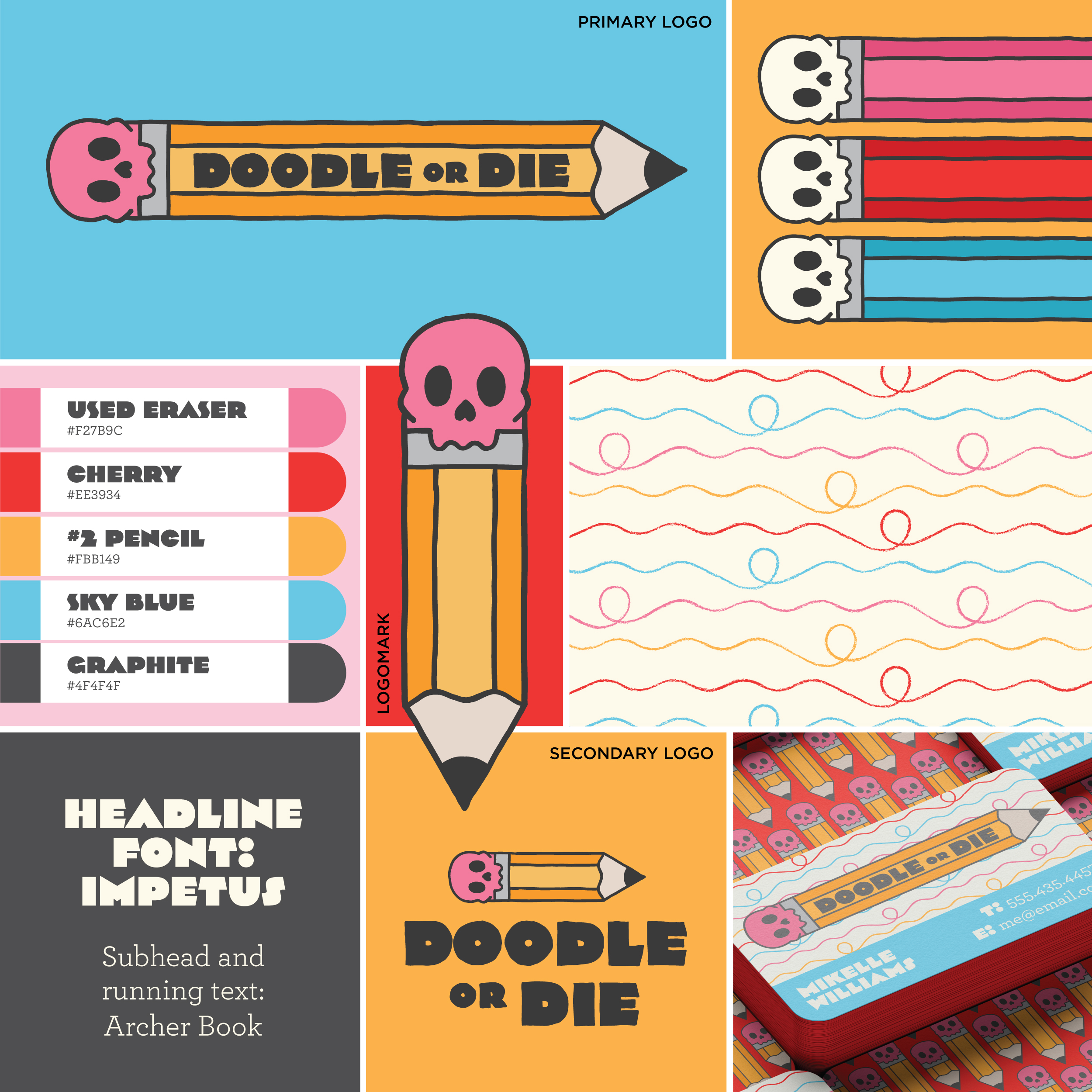 Doodle or Die Brand Suite Guidelines